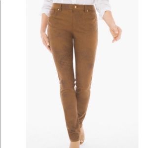 Chico's | Faux Suede Knit Pants